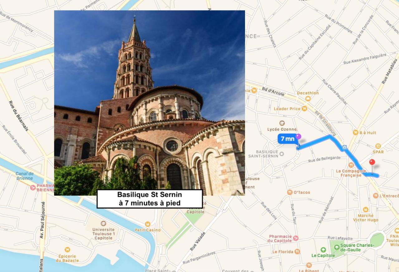 Le Victor Hugo - Studio Avec Parking # Hypercentre Apartment Toulouse Exterior photo